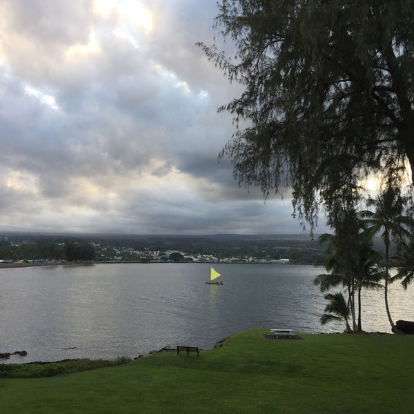 Photo taken at Hilo Bay Cafe by Sylvia D. on 10/24/2019