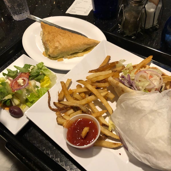 Photo taken at Zorba&#39;s Cafe by Danielle A. on 3/12/2019