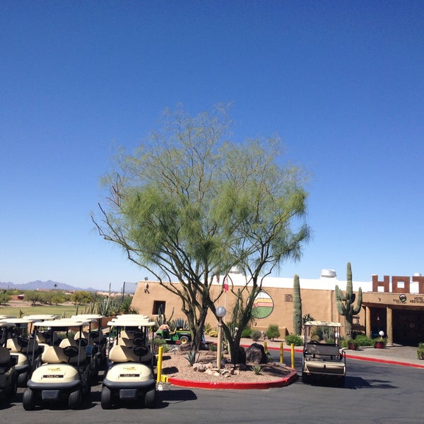 Photo taken at Gold Canyon Golf Resort And Spa by X on 4/19/2013