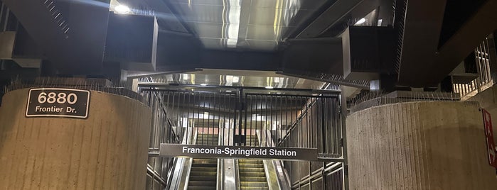 Franconia-Springfield Metro Station is one of WMATA Train Stations.