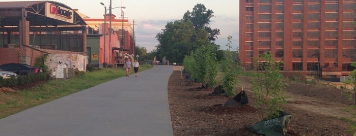 Atlanta BeltLine Corridor over Ponce de Leon is one of The 15 Best Hiking Trails in Atlanta.