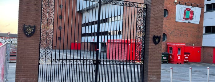 The Bill Shankly Memorial Gates is one of my liverpool.