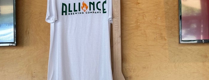 Alliance Brewing Company is one of Breweries to visit.