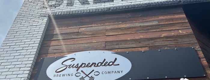 Suspended Brewing Company is one of Do: Baltimore ☑️.