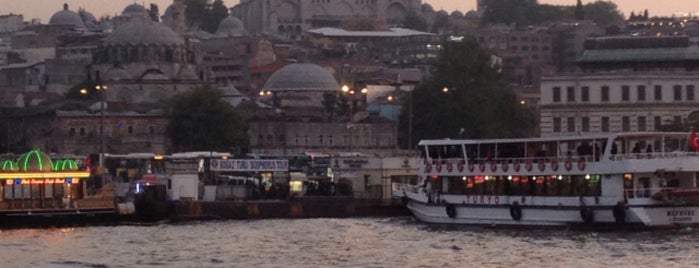 Galata Köprüsü is one of Istanbul, Turkey.