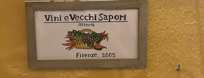 Osteria Vini Vecchi Sapori is one of The 15 Best Cozy Places in Florence.