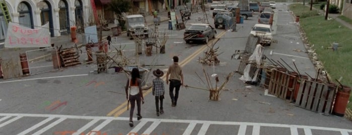 City of Grantville is one of The Walking Dead Filming Locations.