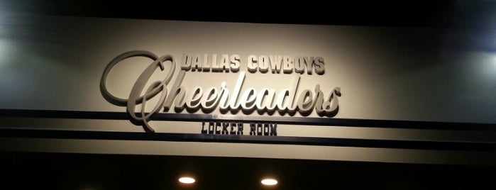 Dallas Cowboys Cheerleaders Locker Room is one of The 11 Best Places for Tours in Arlington.