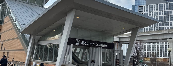 McLean Metro Station is one of WMATA Train Stations.