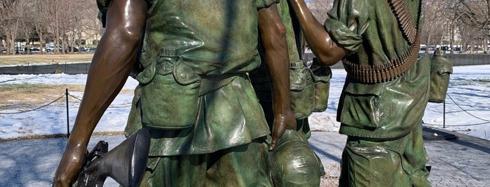 Vietnam Veterans Memorial - Three Servicemen Statues is one of DC.