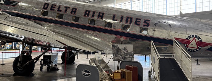 Delta Flight Museum is one of Atlanta to Try.