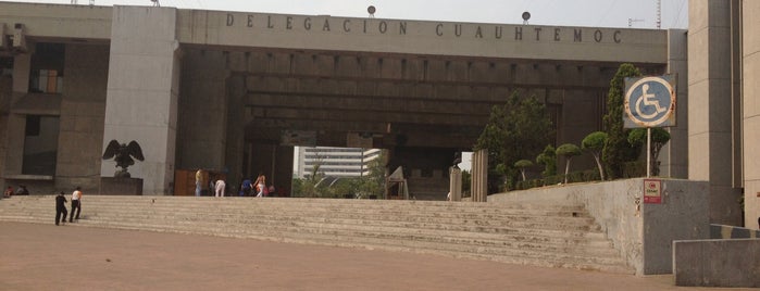 Delegación Cuauhtémoc is one of DF.