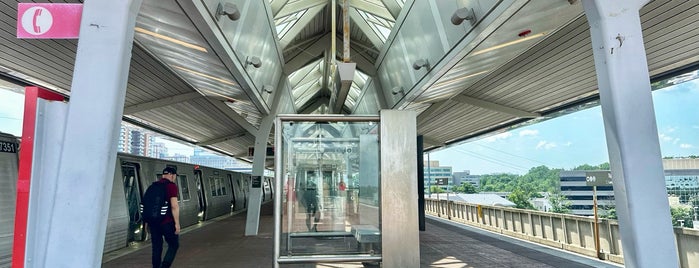 Spring Hill Metro Station is one of WMATA Train Stations.