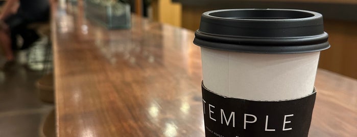 Temple Fine Coffee & Tea is one of Work.