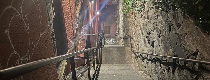 The Exorcist Steps is one of Olivia's Graduation Weekend.