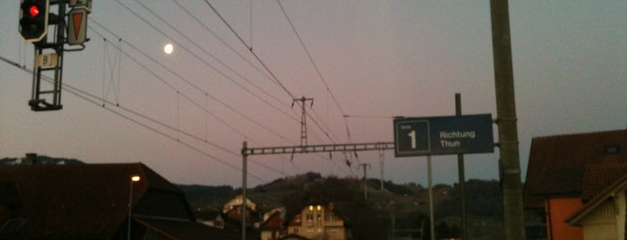 Bahnhof Seftigen is one of Meine Bahnhöfe.