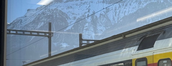 Interlaken East Railway Station is one of Meine Bahnhöfe.