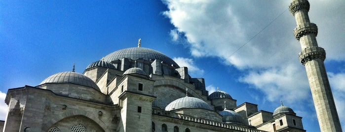 Moschea di Solimano is one of Istanbul, Turkey.