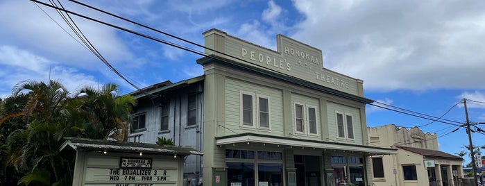 Honokaa Peoples Theater is one of USA Hawaii Big Island.