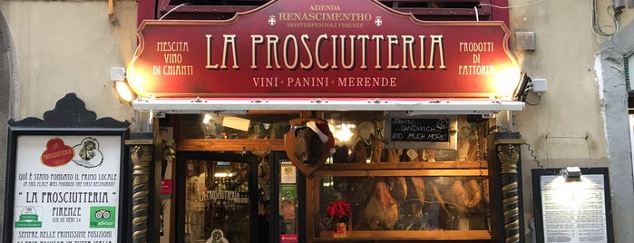 La Prosciutteria is one of The 15 Best Cozy Places in Florence.