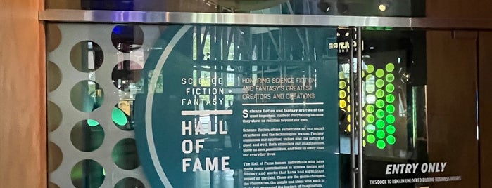 Science Fiction and Horror Gallery and Hall of Fame is one of 75 Geeky Places to Take Your Kids.