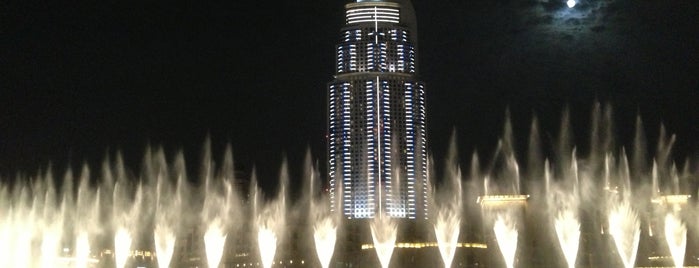 The Dubai Fountain is one of Dubai.