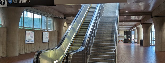 Downtown Largo Metro Station is one of WMATA Train Stations.