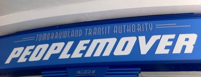 Tomorrowland Transit Authority PeopleMover is one of Miami.