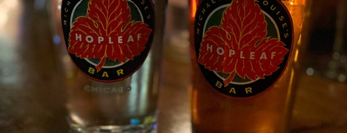 Hopleaf Bar is one of Thrillist suggestions.