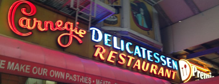 Carnegie Deli is one of Restaurant To-Do List 2.