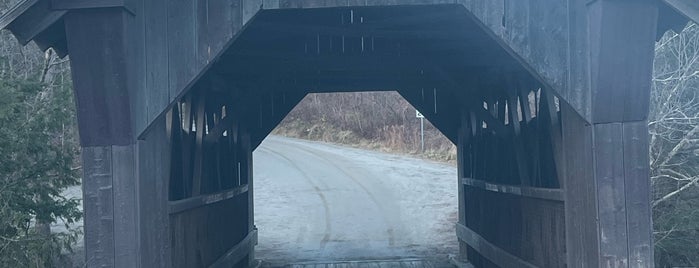 Emily's Bridge (Gold Brook Bridge) is one of Been there..