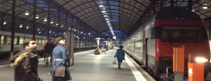 Lucerne Railway Station is one of La vie en suisse.