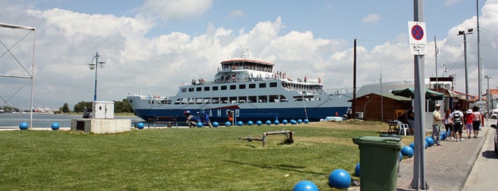 Port of Keramoti is one of Dedeağaç-Thasos-Kavala.