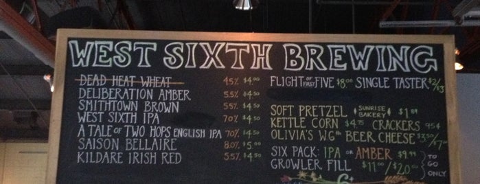 West Sixth Brewing is one of Lexington.