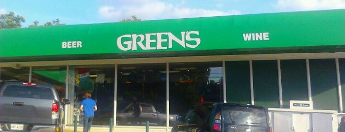 Green's Beverages is one of John's Saved Places.