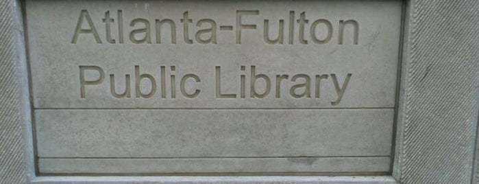 Atlanta Fulton Public Library - Central is one of Gone With the Wind.