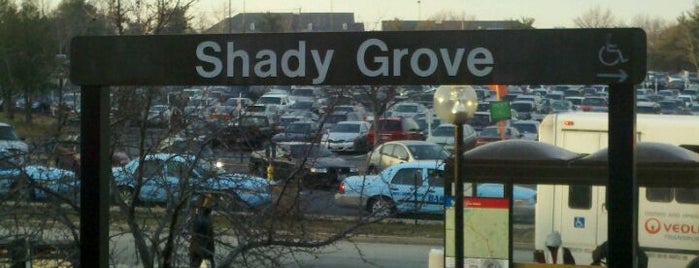 Shady Grove Metro Station is one of WMATA Train Stations.