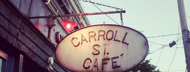 Carroll Street Cafe is one of John's Saved Places.