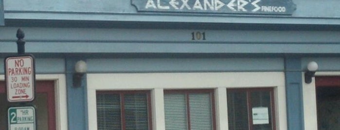 Alexander's is one of Want To Go.