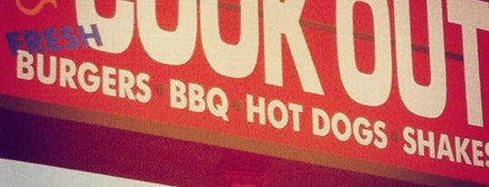 Cook Out is one of Locais curtidos por Dominique.