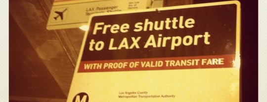 Metro Rail - Aviation/LAX Station (C) is one of Kevin’s Liked Places.