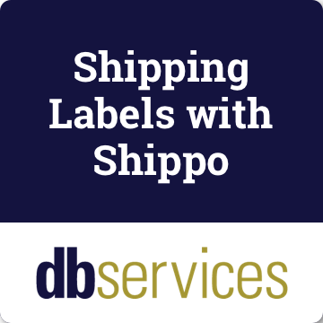 Shipping Labels with Shippo logo