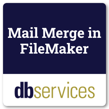 Mail Merge in FileMaker logo