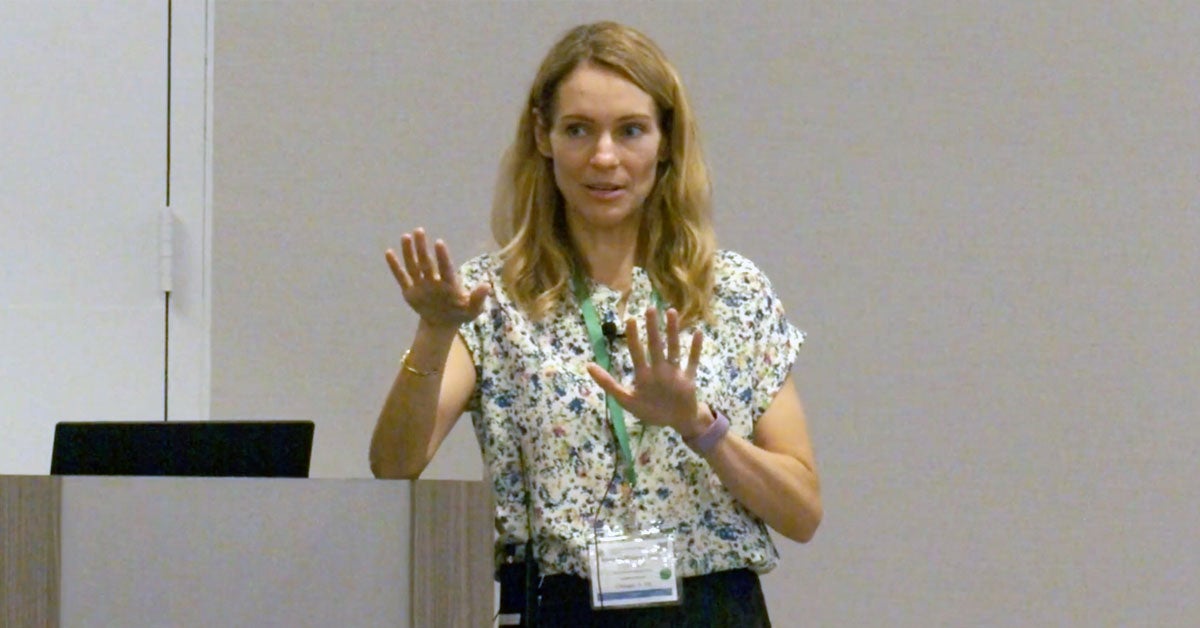 Anne Hoffman presents Encouraging Early Communication: Strategies for Caregivers.