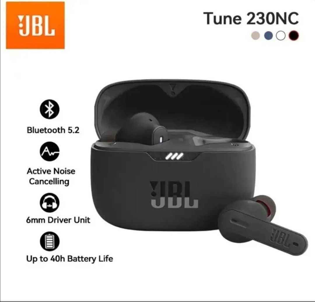 Беспроводные наушники JBL Tune 230 NC tws. Оригинальные jbl наушники