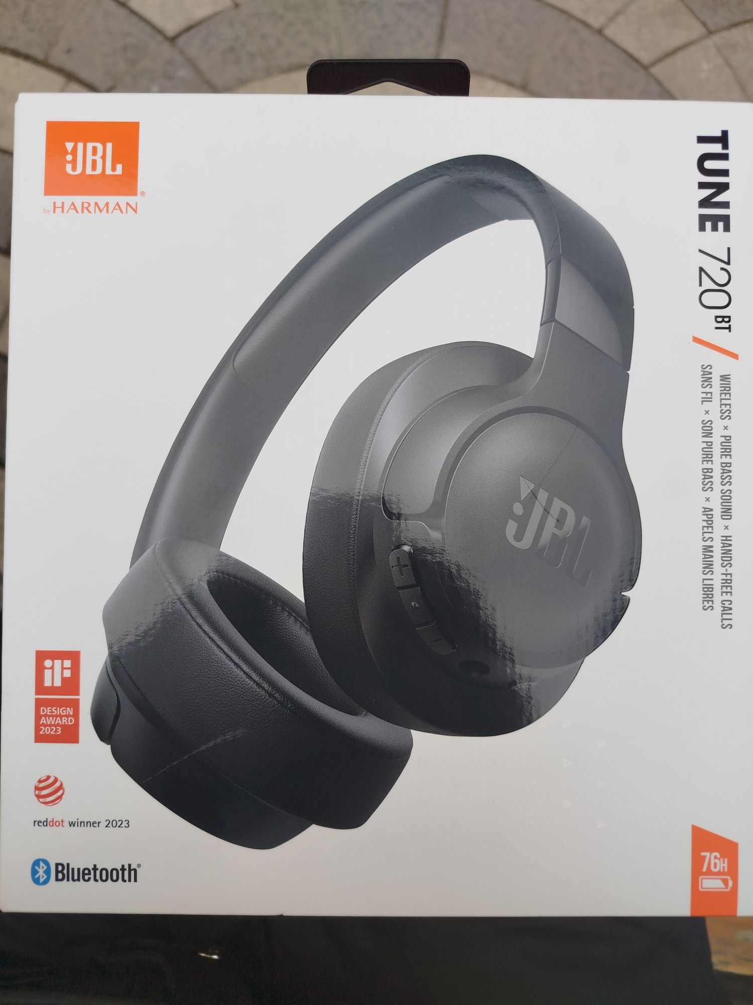 Беспроводные наушники JBL Tune720BT   черный