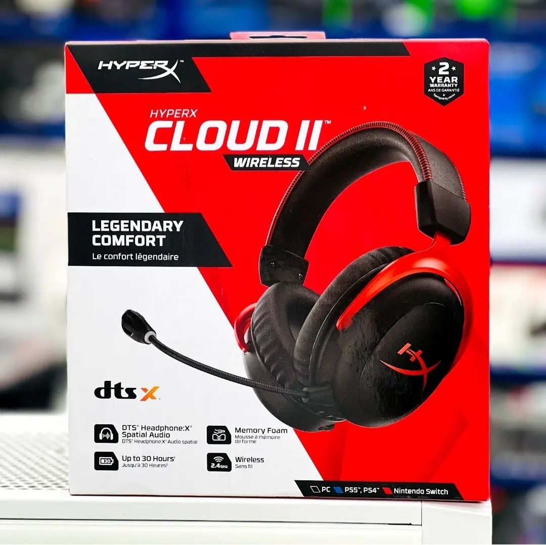 СКИДКА! Hyperx Cloud 2 Wireless 7.1 Беспроводные Наушники/Гарнитура