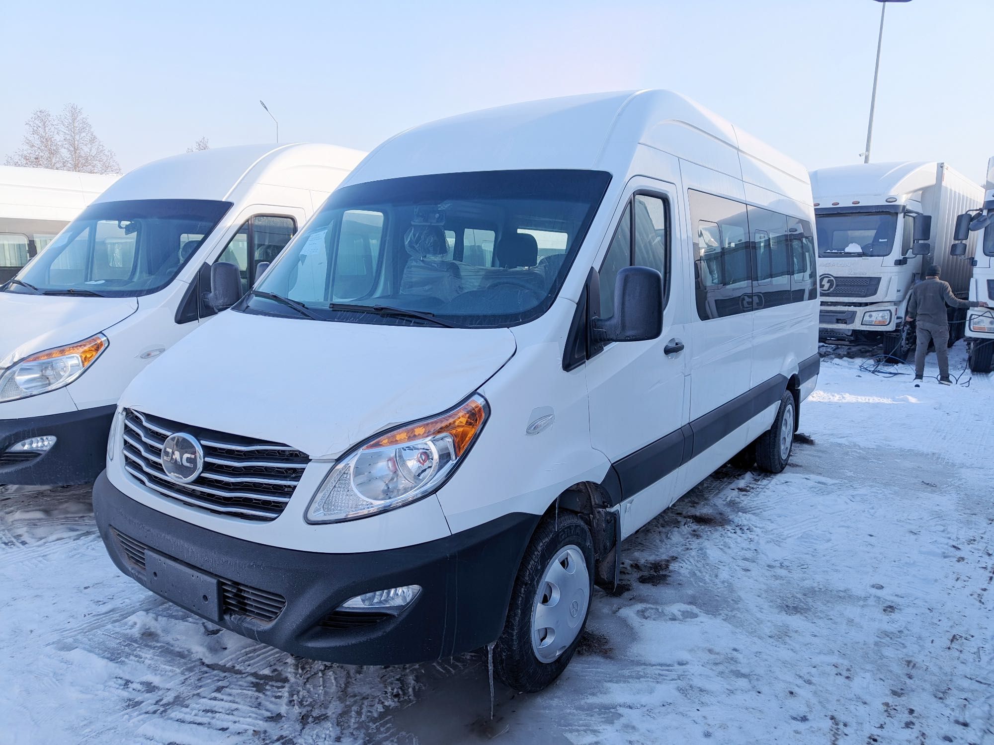 JAC Sunray микроавтобус на газ метан 2023 ГАЗЕЛЬ NEXT SPRINTER