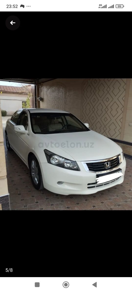 Honda accord 2008