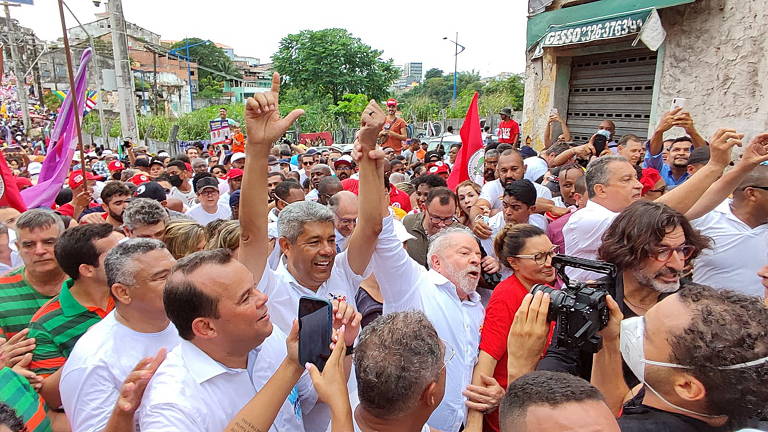 Jerônimo Rodrigues na campanha eleitoral de 2022